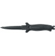 Aquatys 11/2 knife - Black Inox - Black Color - KV-AAQT12ST-2-N - AZZI SUB (ONLY SOLD IN LEBANON)